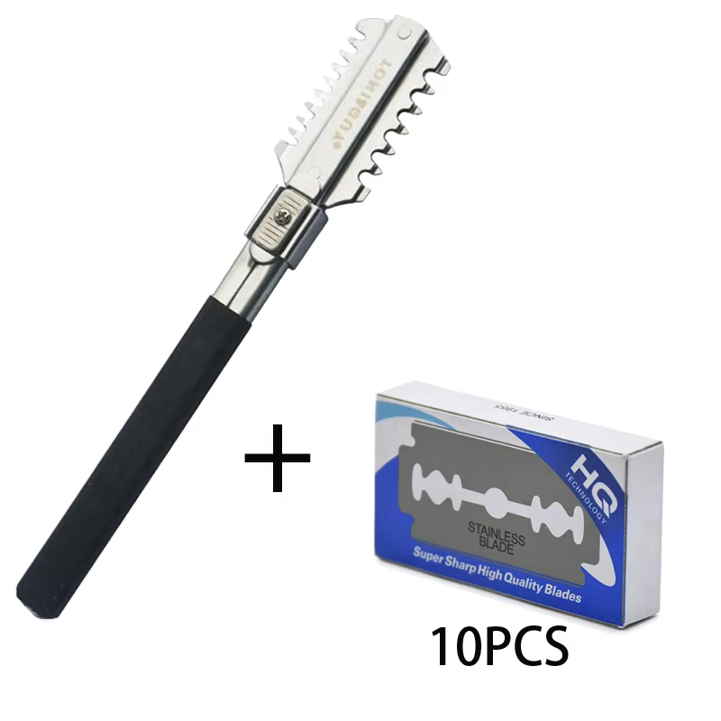 Men'S Grooming Razor - Pisau cukur rambut Manual, pisau cukur