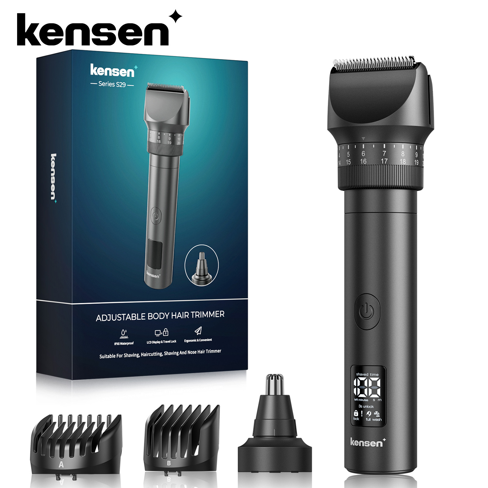 Men'S Grooming Razor - Kensen S29 Pemangkas Rambut untuk Pria