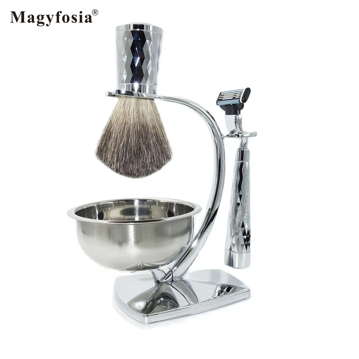 Mens Grooming Kit Gift Set - Magyfosia New Shiny Twinkle Alat Cukur