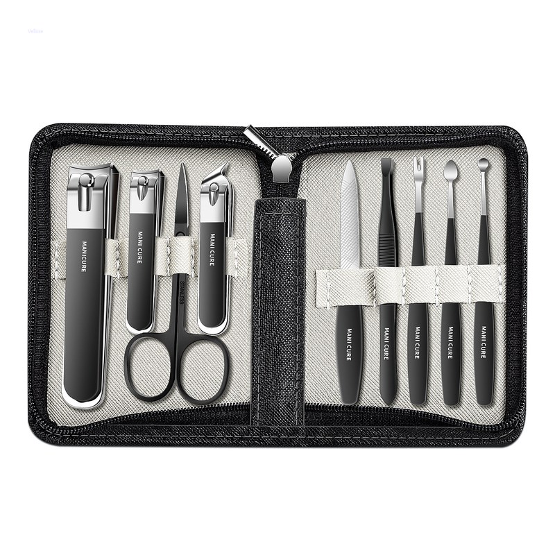Set Pemotong Kuku Stainless St - Mens Grooming Kit Gift Set ulasan dan harga