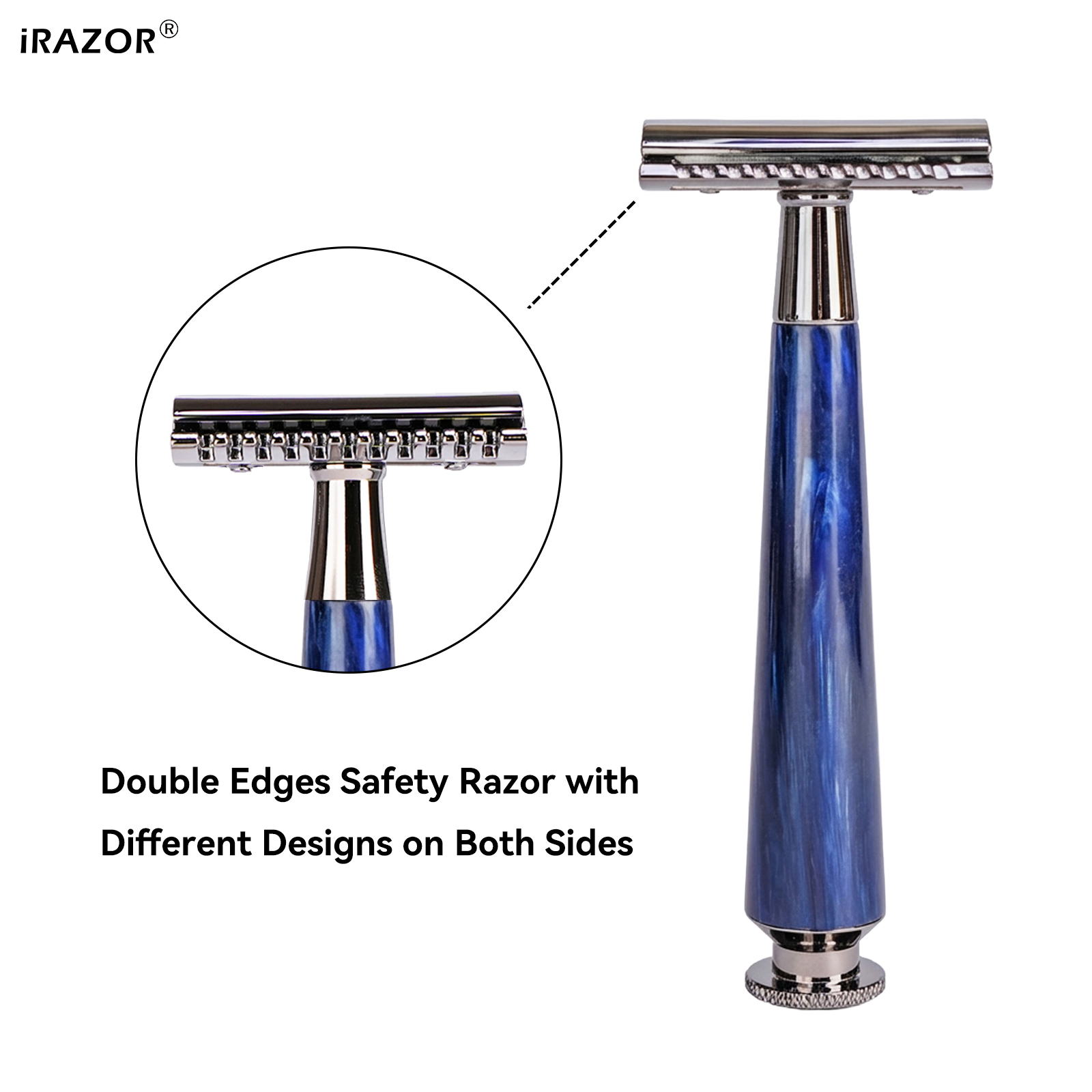 iRAZOR Double Edge Safety Razo - Mens Grooming Kit Gift Set ulasan dan harga