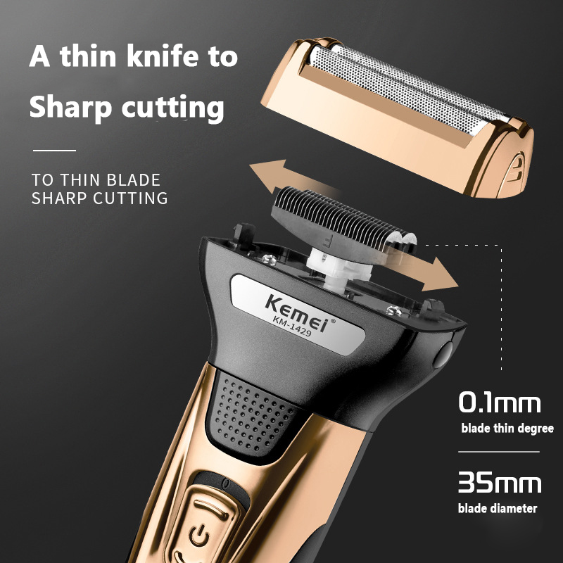 Kemei alat cukur elektrik kuat - Men'S Grooming Razor ulasan dan harga