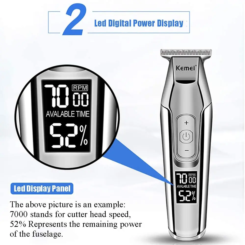 Alat cukur rambut Kemei, KM-50 - Men'S Grooming Razor ulasan dan harga