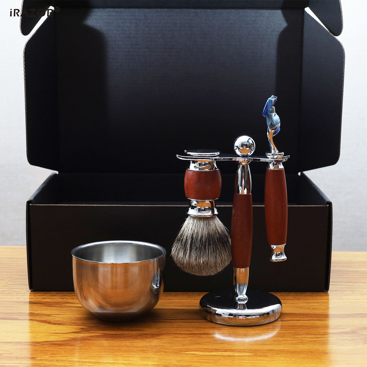 iRAZOR Set Peralatan Cukur Pri - Mens Grooming Kit Gift Set ulasan dan harga