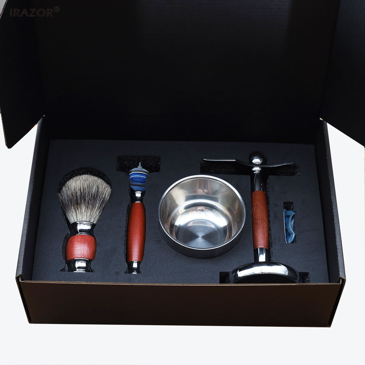 iRAZOR Set Peralatan Cukur Pri - Mens Grooming Kit Gift Set ulasan dan harga