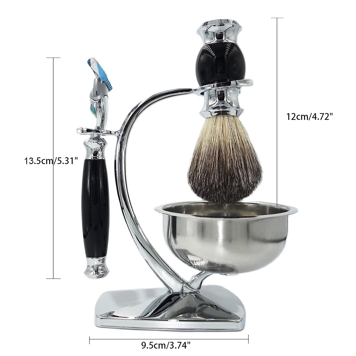 iRAZOR Classic 4-in-1 Wet Shav - Mens Grooming Kit Gift Set ulasan dan harga